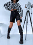 Jeans shorts "CALENDO" 8735 - DARK GREY